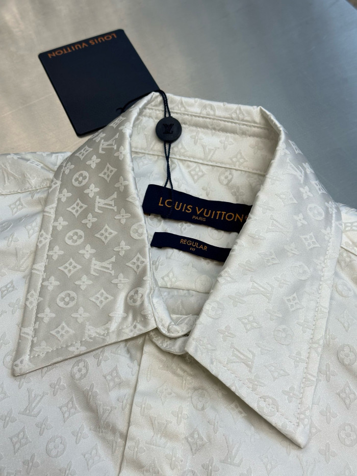 LV MINI MONOGRAM Mulberry silk Shirts FZCS430