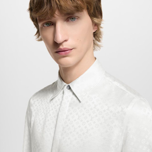 LV MINI MONOGRAM Mulberry silk Shirts FZCS430