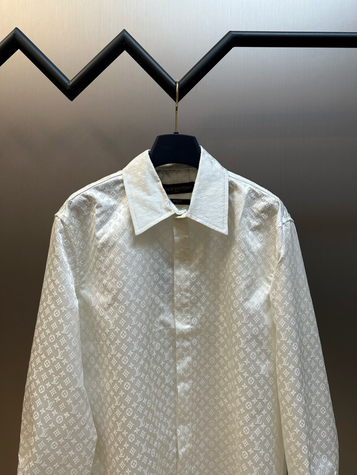 LV MINI MONOGRAM Mulberry silk Shirts FZCS430