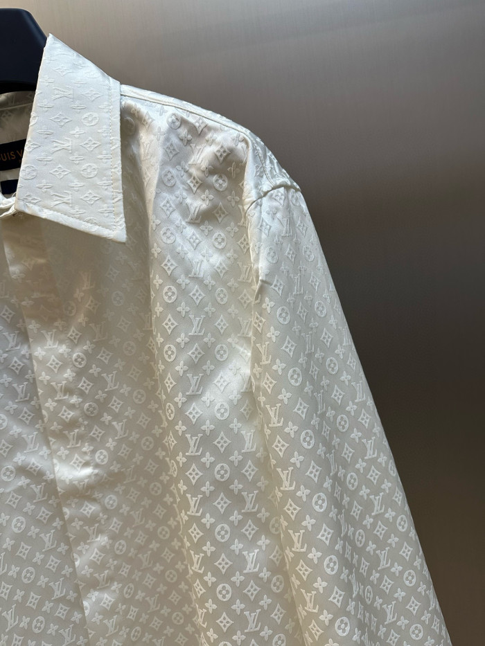LV MINI MONOGRAM Mulberry silk Shirts FZCS430