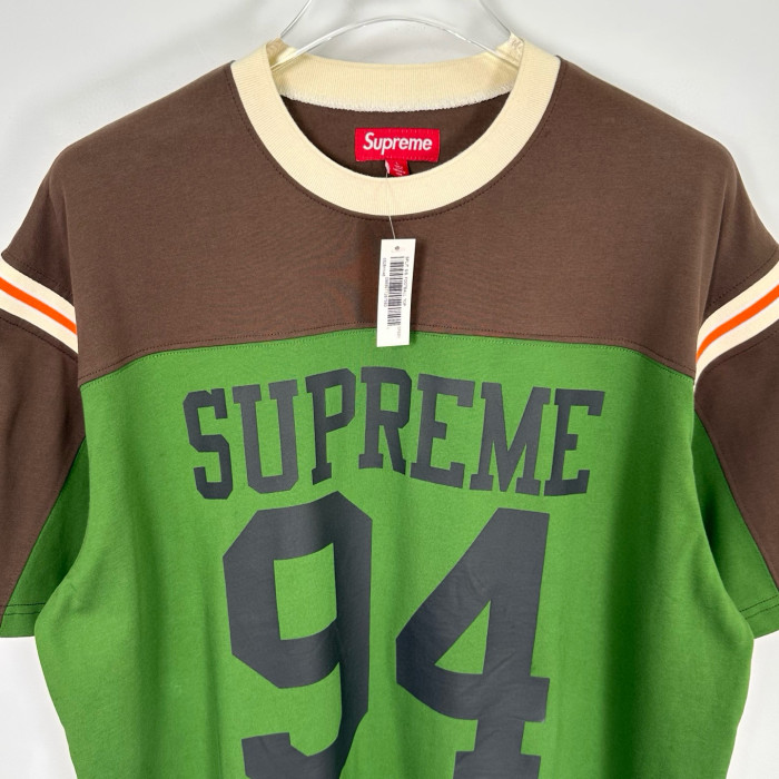 SUPREME SS25 SPLIT S/S FOOTBALL TOP FZTX4931