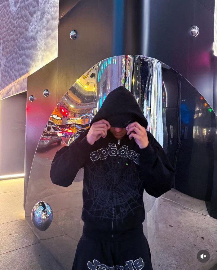 Sp5der V2 Zipper hoodies FZWY1732