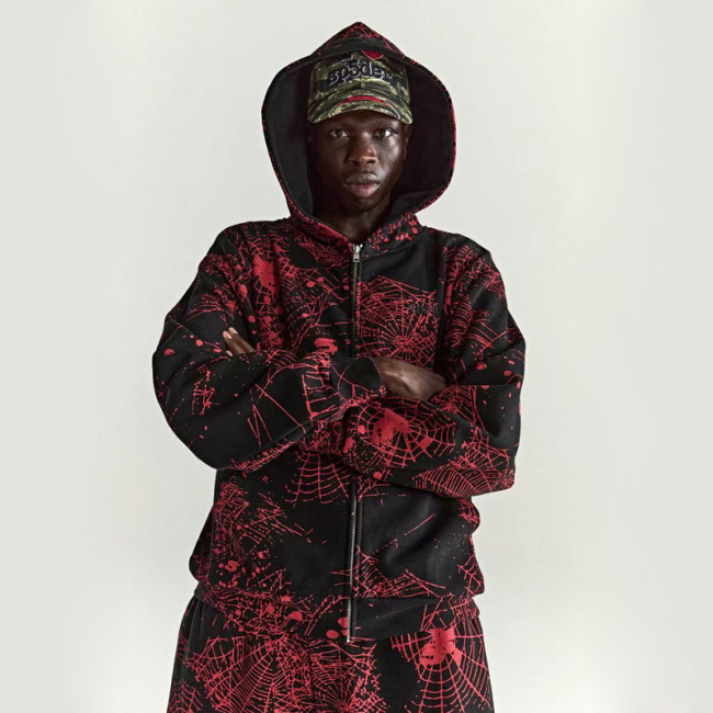 Sp5der Zipper hoodies FZWY1731