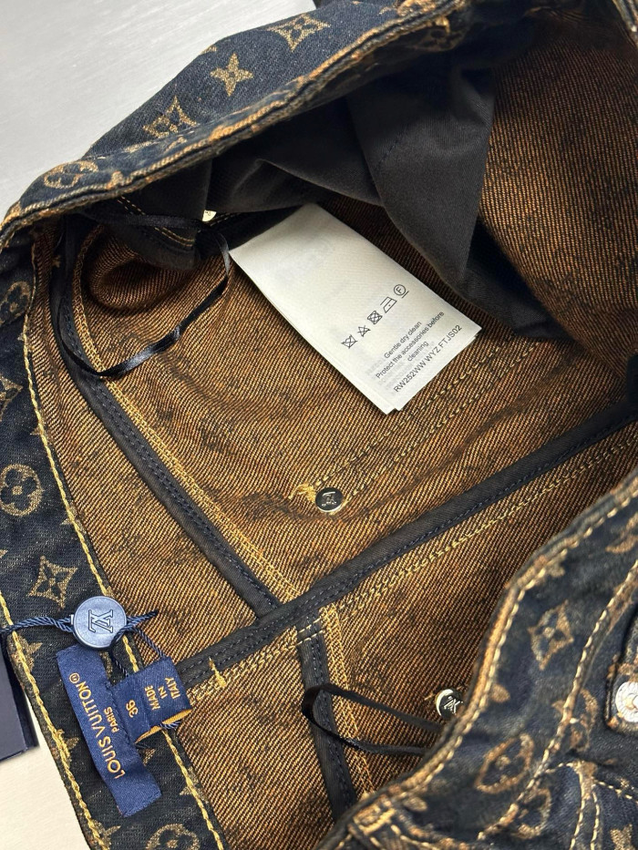 LV MONOGRAM Denim Dress FZQZ008