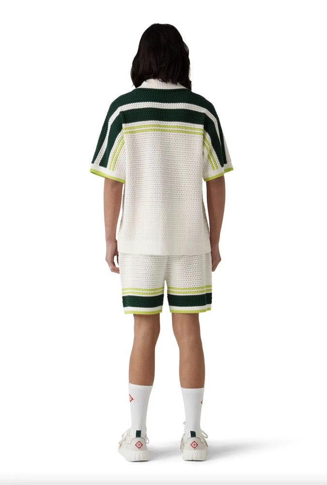 CASABLANCA Knitted Suit Shirts Shorts FZTZ079