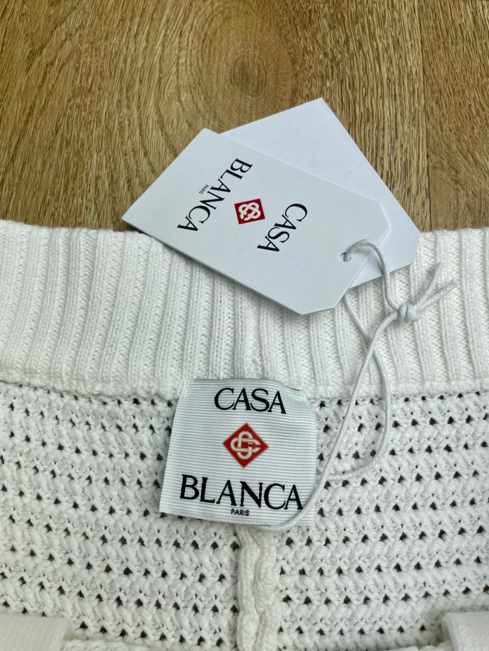 CASABLANCA Knitted Suit Shirts Shorts FZTZ079