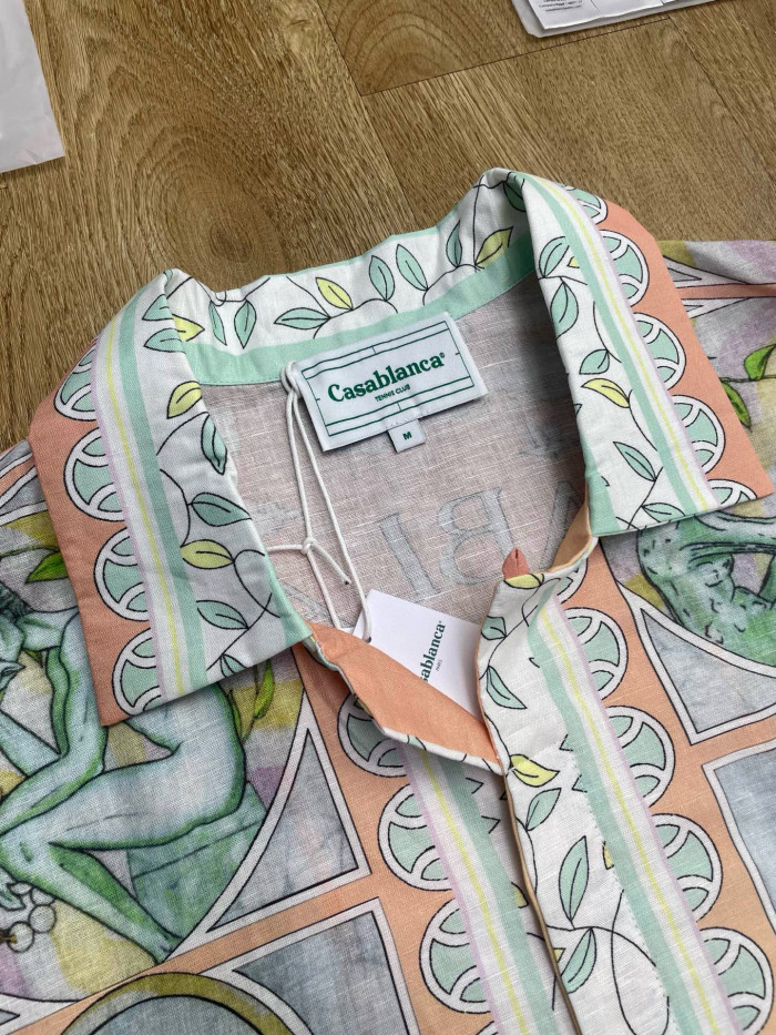 CASABLANCA Silk Suit Shorts Shirts FZTZ080