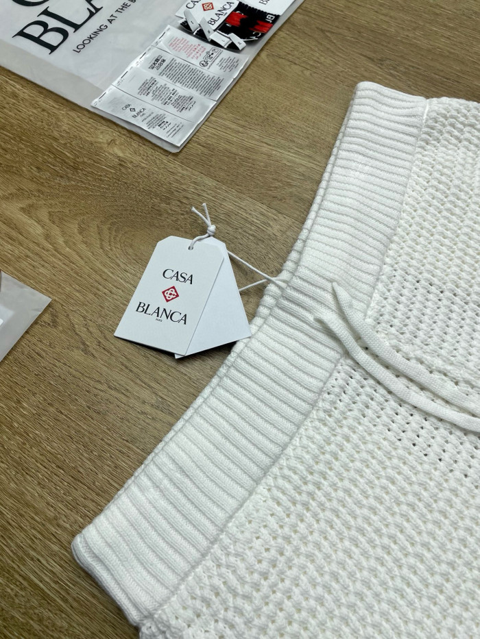 CASABLANCA Knitted Suit Shirts Shorts FZTZ079