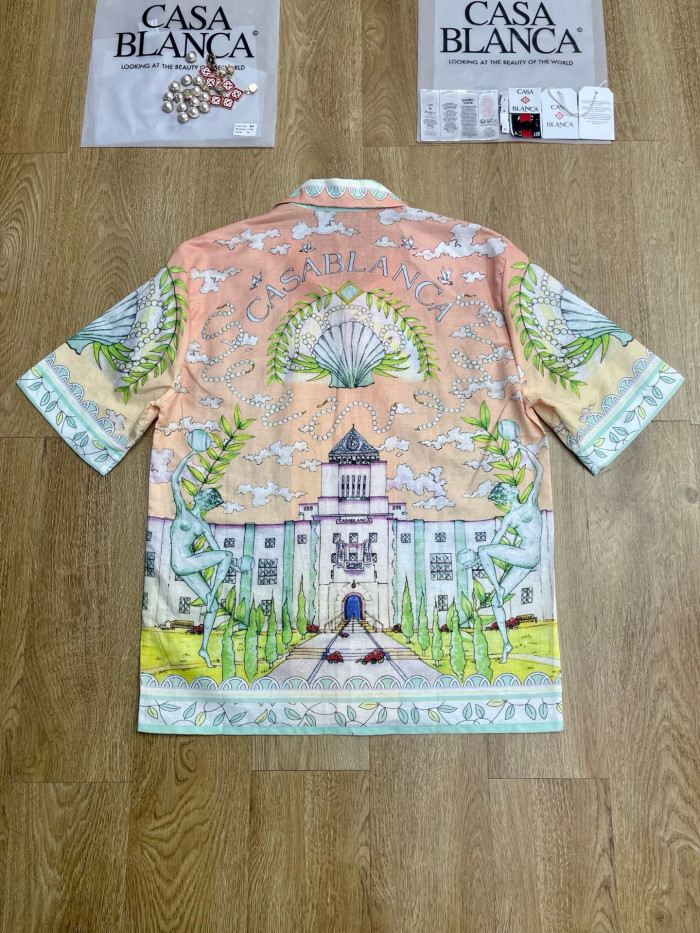 CASABLANCA Silk Suit Shorts Shirts FZTZ080