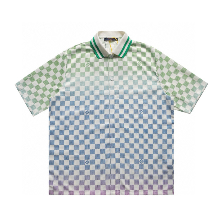 LV Damier Marque L.Vuitton Déposée Shirts FZCS462