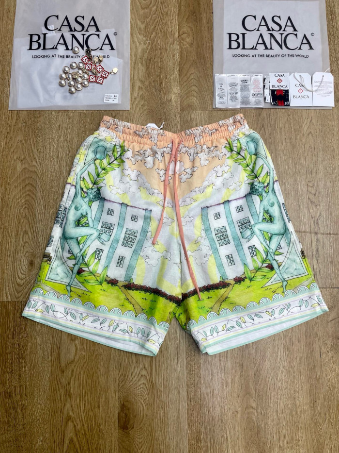 CASABLANCA Silk Suit Shorts Shirts FZTZ080