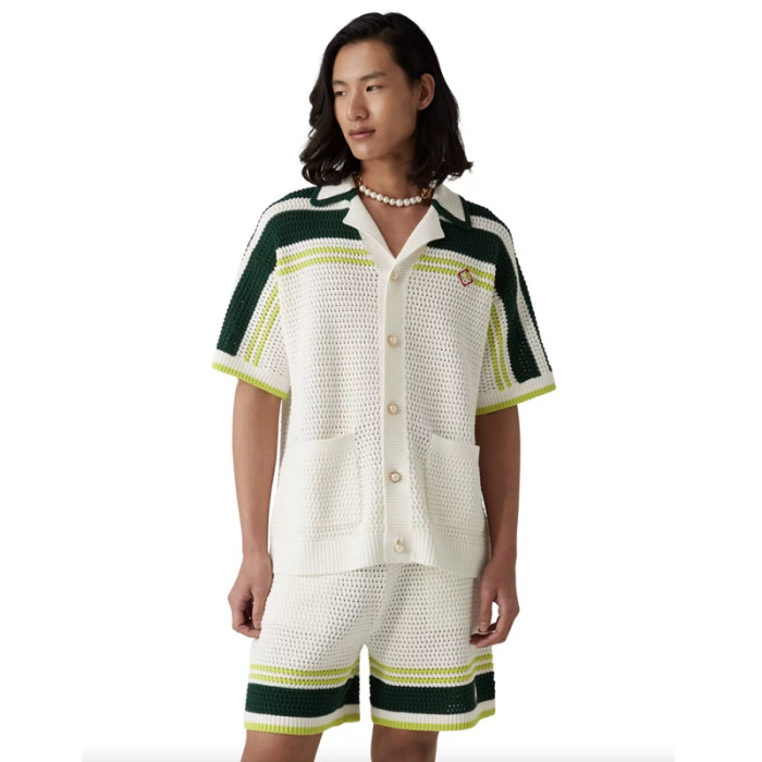 CASABLANCA Knitted Suit Shirts Shorts FZTZ079