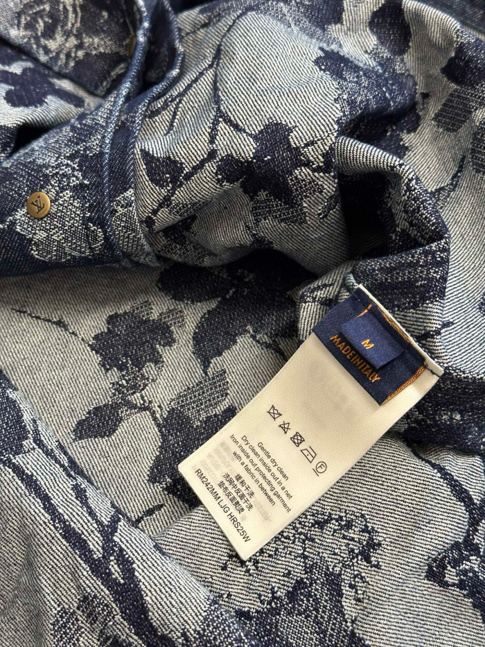 LV Monogram Denim Shirts FZCS463