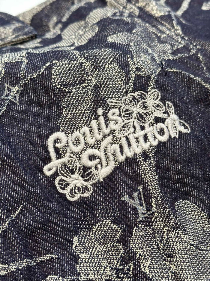 LV Monogram Denim Shirts FZCS463