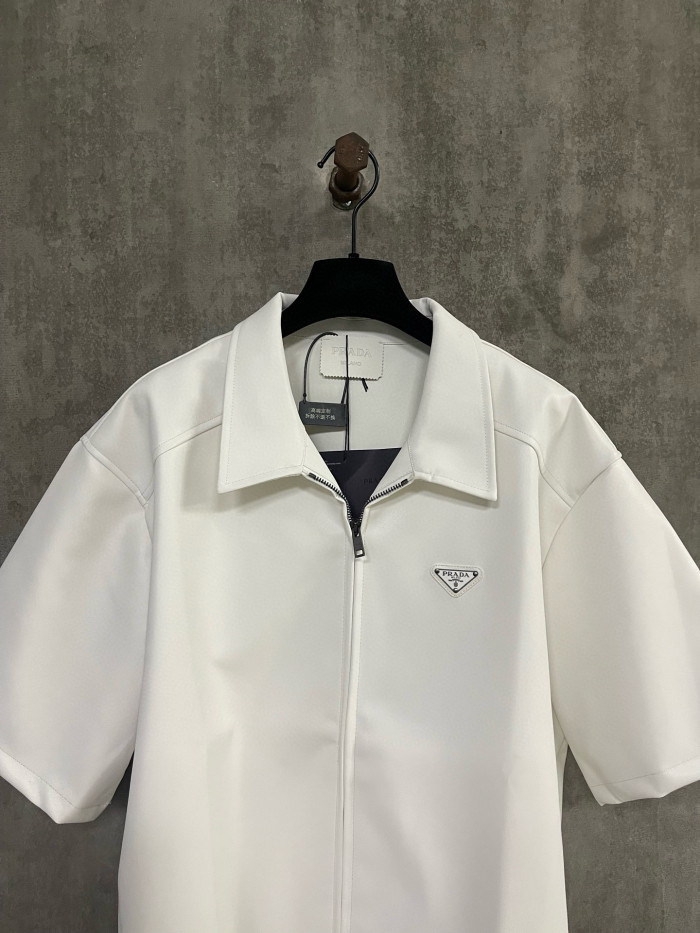 Prada Leather Shirts FZCS471