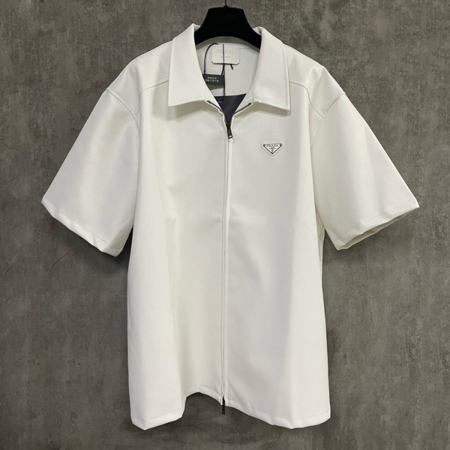 Prada Leather Shirts FZCS471