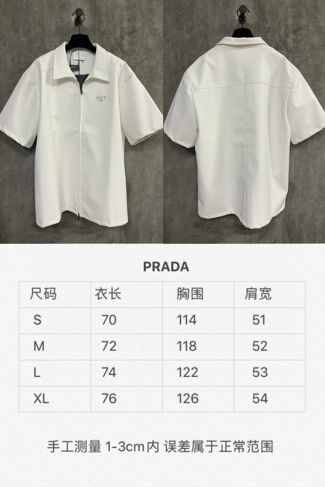 Prada Leather Shirts FZCS471
