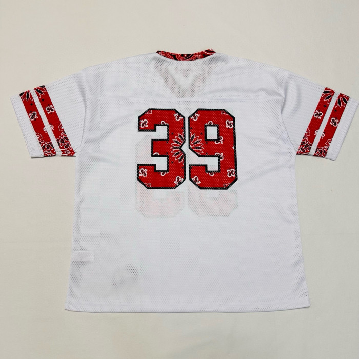 SUPREME SS25 BANDANA FOOTBALL JERSEY FZTX5057