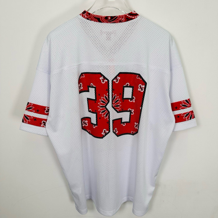 SUPREME SS25 BANDANA FOOTBALL JERSEY FZTX5057