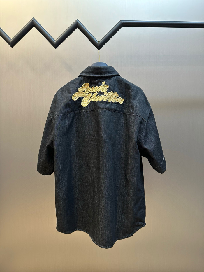 LV Raffia Denim Shirt FZCS461