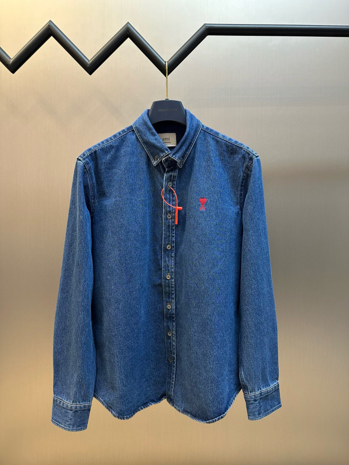 AMI Denim Shirts FZCS492