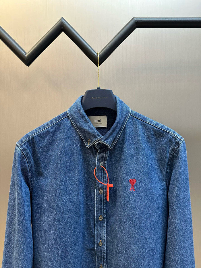 AMI Denim Shirts FZCS492