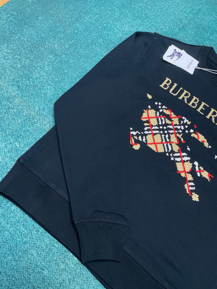 Burberry Cross Stitch EKD​ Cotton Sweatshirt FZWY1759