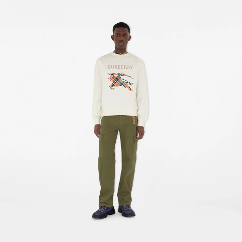 Burberry Cross Stitch EKD​ Cotton Sweatshirt FZWY1759