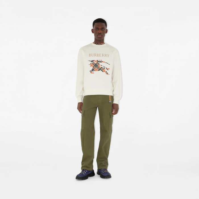 Burberry Cross Stitch EKD​ Cotton Sweatshirt FZWY1759