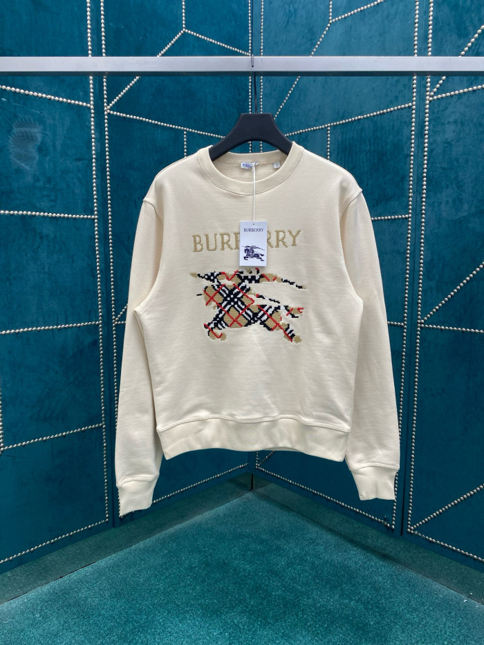 Burberry Cross Stitch EKD​ Cotton Sweatshirt FZWY1759