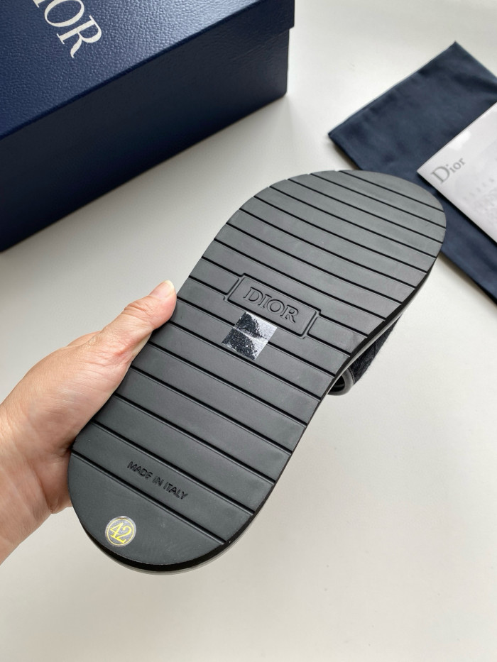 DIOR Oblique Aqua Shoes Slipper FZXZ222