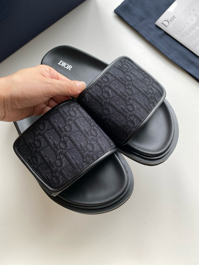 DIOR Oblique Aqua Shoes Slipper FZXZ222