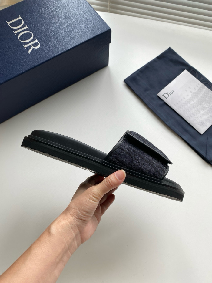 DIOR Oblique Aqua Shoes Slipper FZXZ222