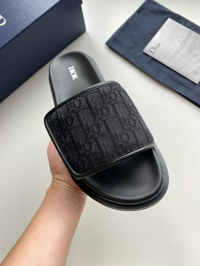 DIOR Oblique Aqua Shoes Slipper FZXZ222