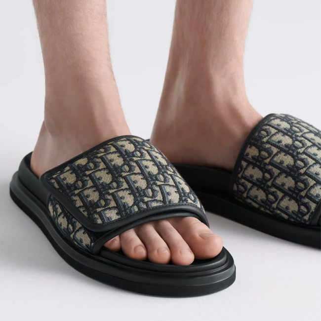 DIOR Oblique Aqua Shoes Slipper FZXZ222