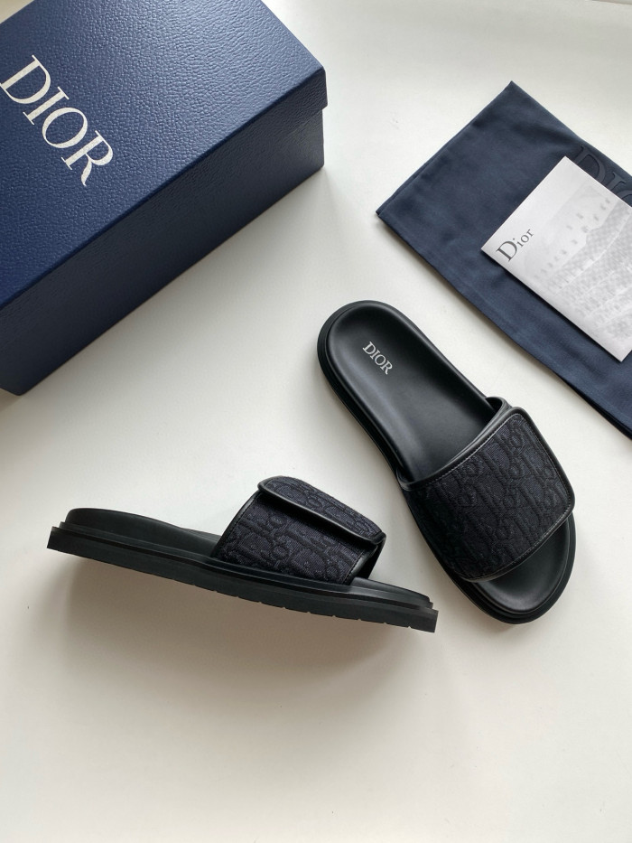 DIOR Oblique Aqua Shoes Slipper FZXZ222