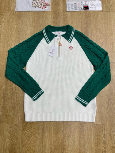 CASABLANCA Knitted Polo T-shirts FZMY551