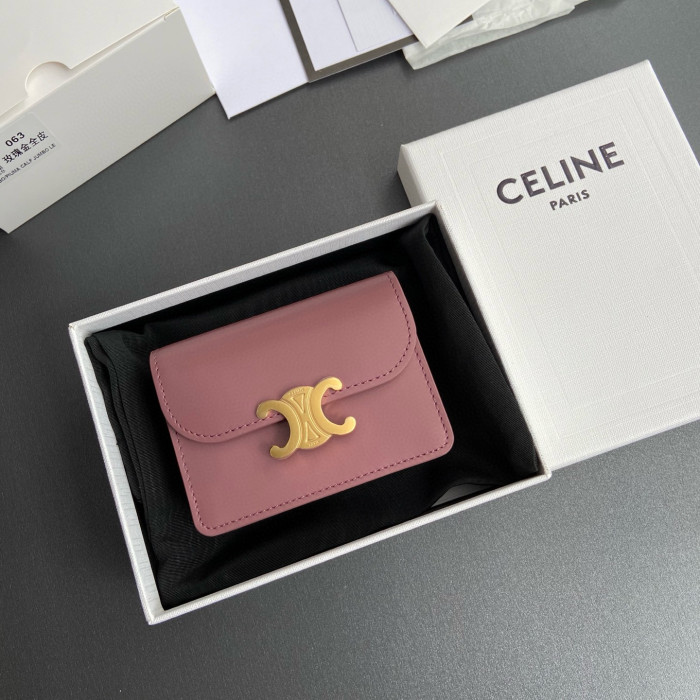 Celine TRIOMPHE card bag Wallet Purse FZBB156