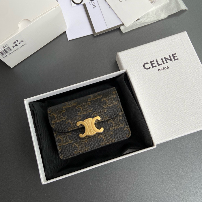 Celine TRIOMPHE card bag Wallet Purse FZBB155