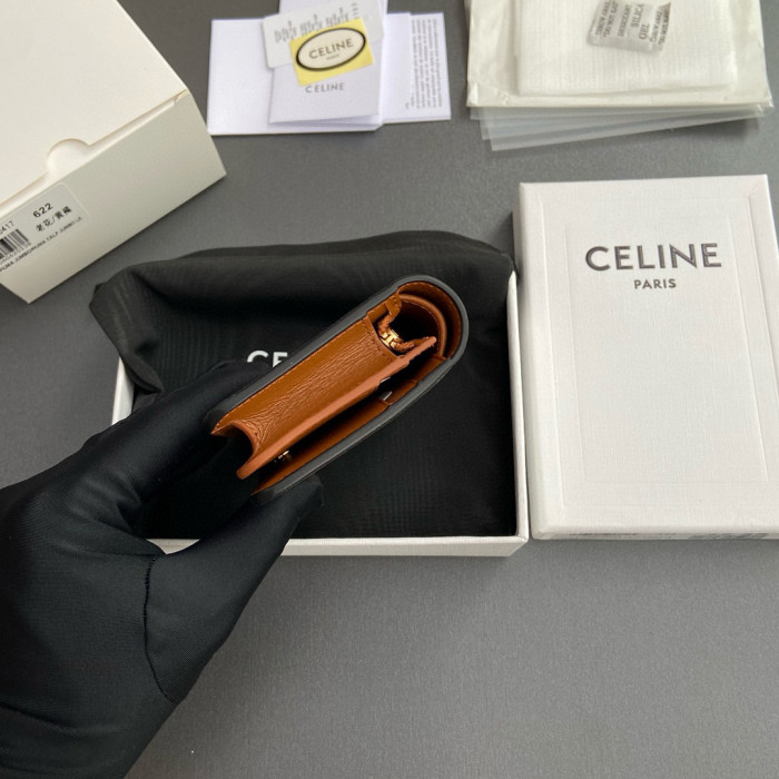 Celine TRIOMPHE card bag Wallet Purse FZBB155
