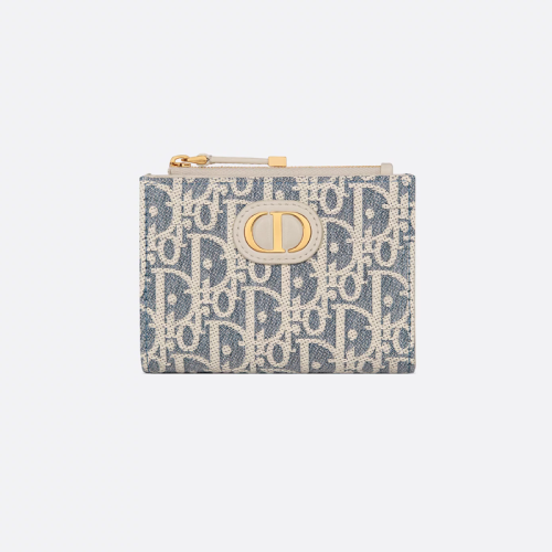 Dior 30 Montaigne Dahlia card bag Wallet Purse FZBB153