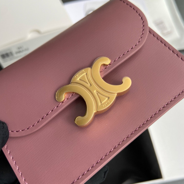 Celine TRIOMPHE card bag Wallet Purse FZBB156