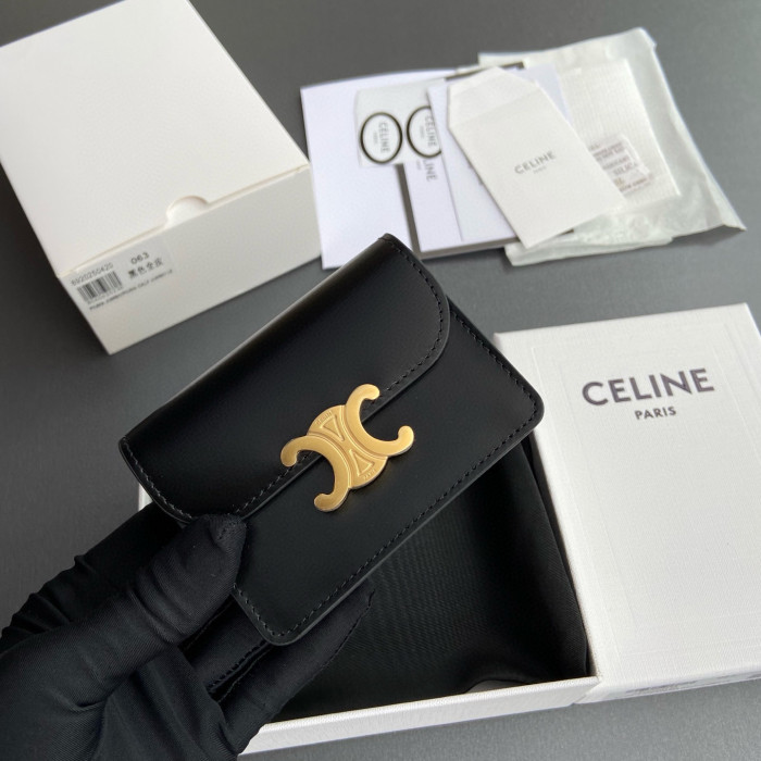 Celine TRIOMPHE card bag Wallet Purse FZBB156