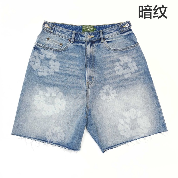 DENIM TEARS Denim Shorts FZKZ1560