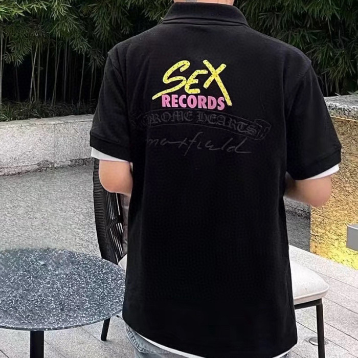 Chrome Hearts CH Mattyboy Sex Record Polo T-shirts FZTX5220