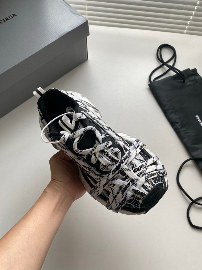 Balenciaga 3XL Extreme Laces Logo Sneaker shoes FZXZ248
