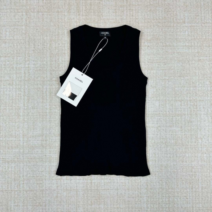 Chanel Knitted Vest Tee FZTX5244