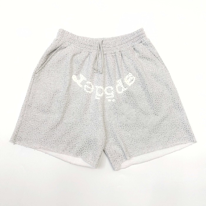 Sp5der Rhinestone Shorts FZKZ1578