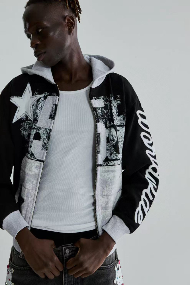 Sp5der Zipper hoodies FZWY1802