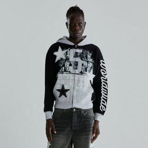Sp5der Zipper hoodies FZWY1802